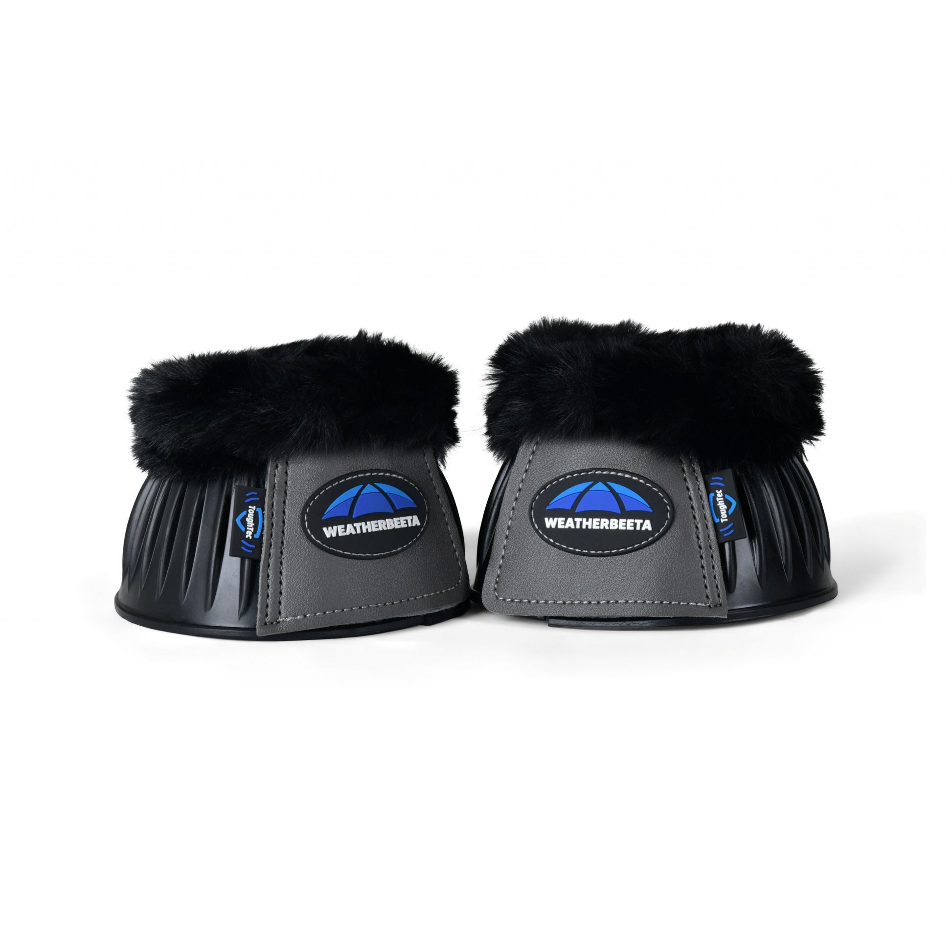 Weatherbeeta Tough-Tec Prime Fleece Trim Rubber Bell Boots
