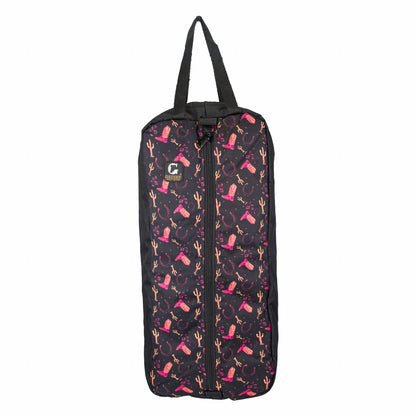 Gatsby Print Nylon Padded Bridle Halter Bag