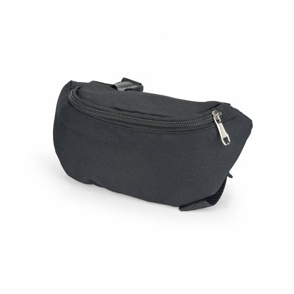 Gatsby Print Nylon Saddle Pouch