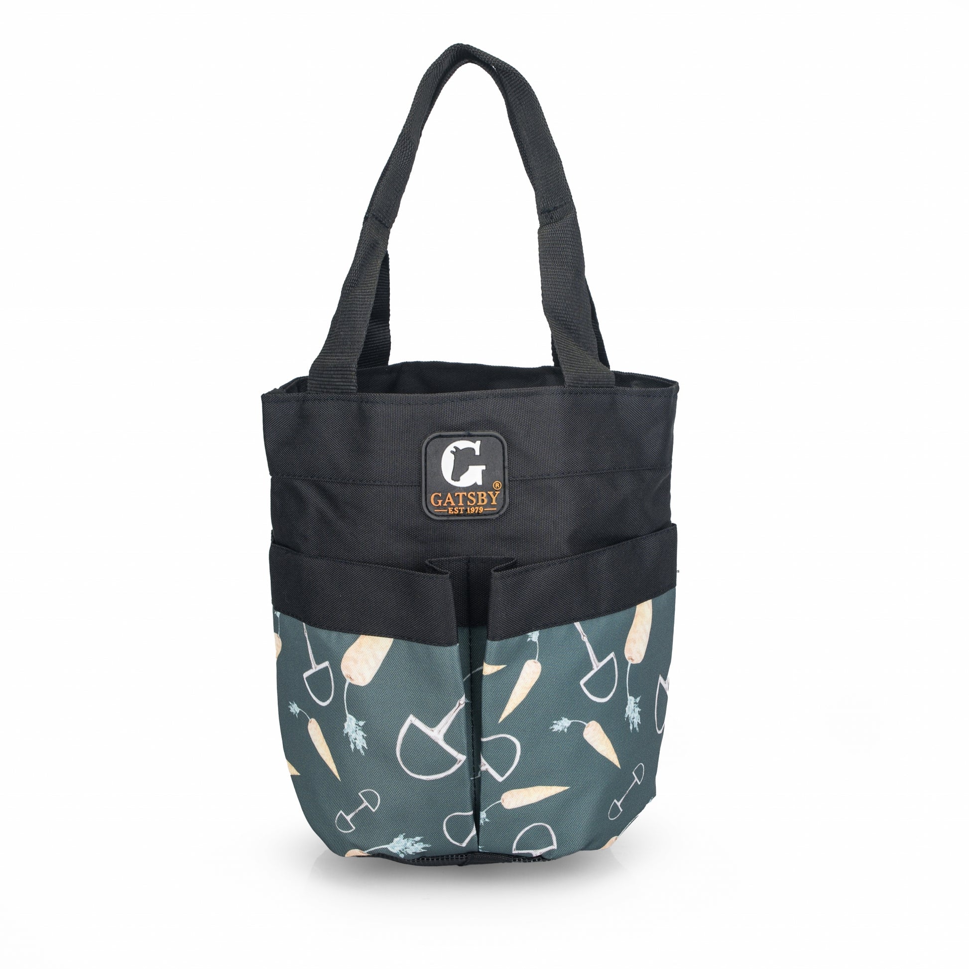 Gatsby Print Nylon Stable Tote with Mesh Bottom