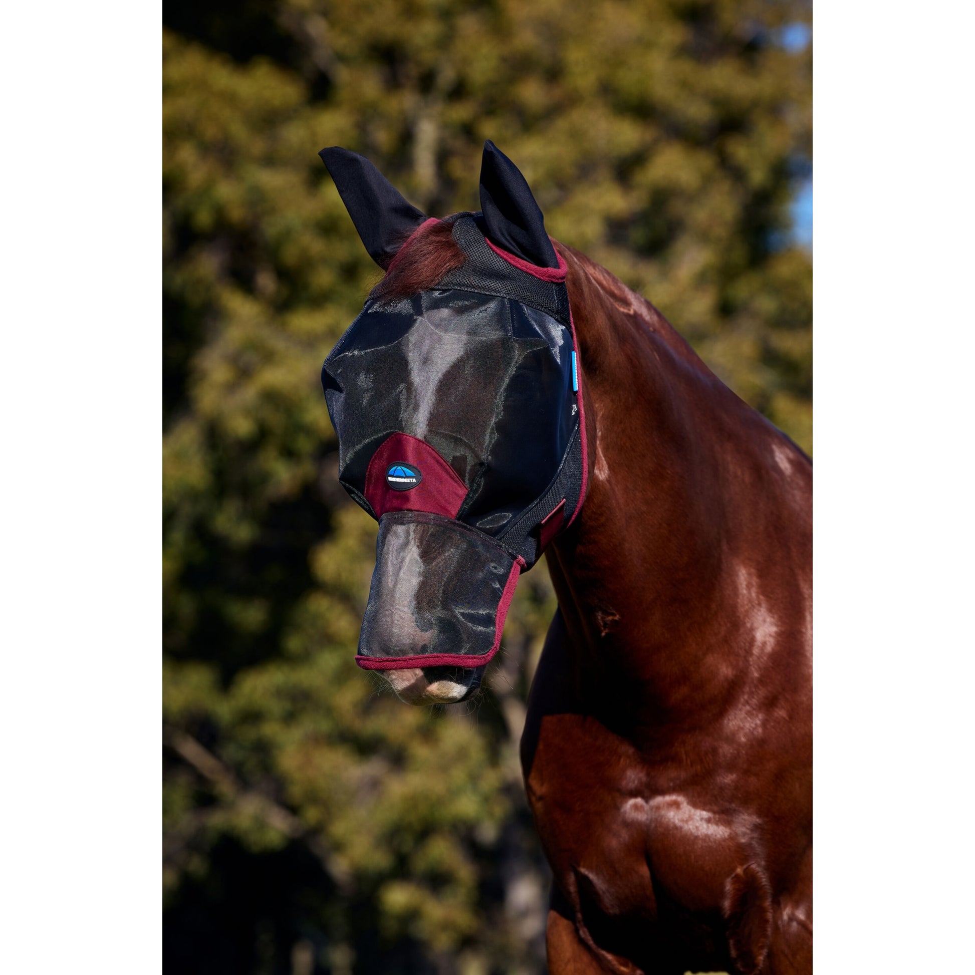 Weatherbeeta ComFiTec Fine Mesh Fly Mask with Ears & Nose