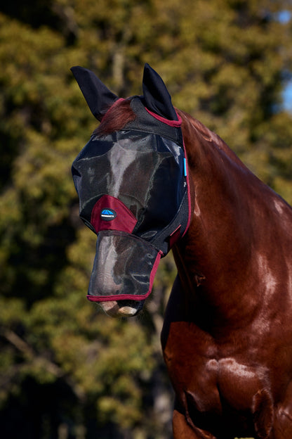 Weatherbeeta ComFiTec Fine Mesh Fly Mask with Ears & Nose