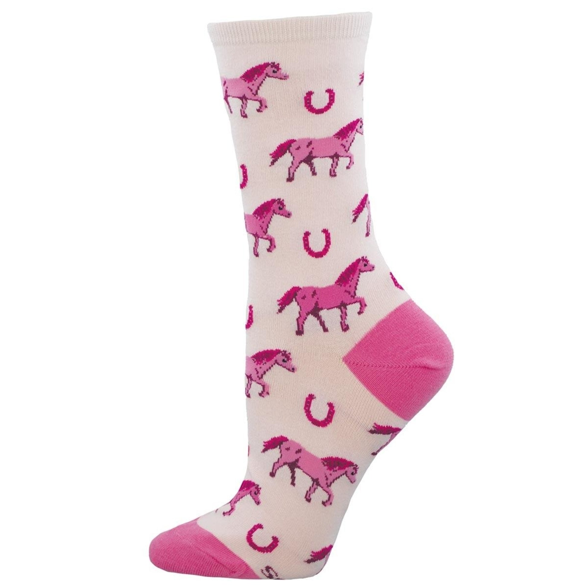 Pink Pony Adult Socks