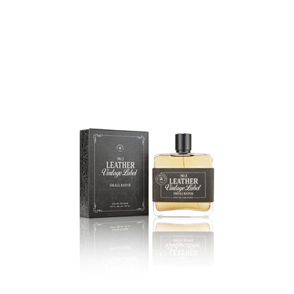 No. 2 Leather Vintage Label Small Batch