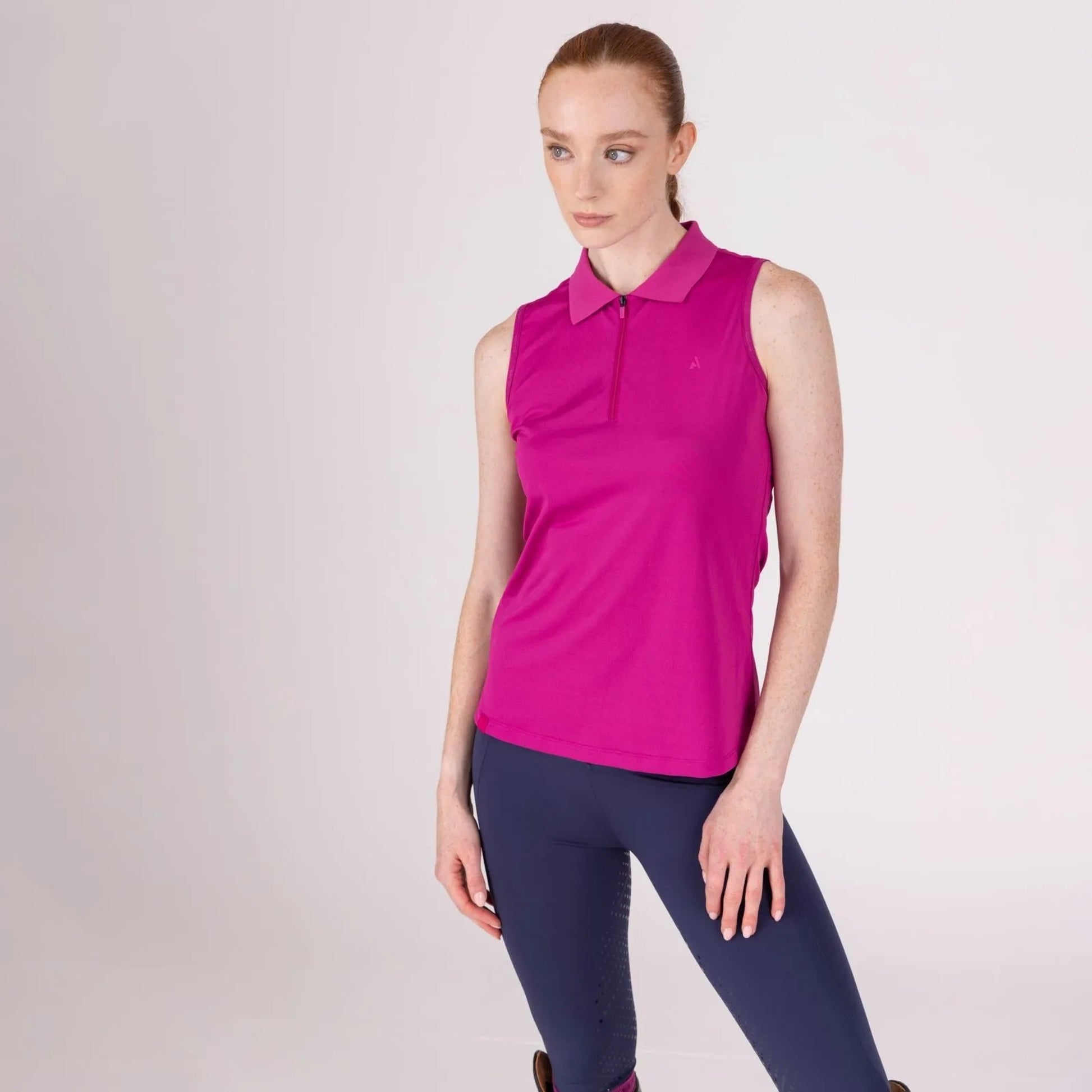 Shires Aubrion React Sleeveless Tech Polo