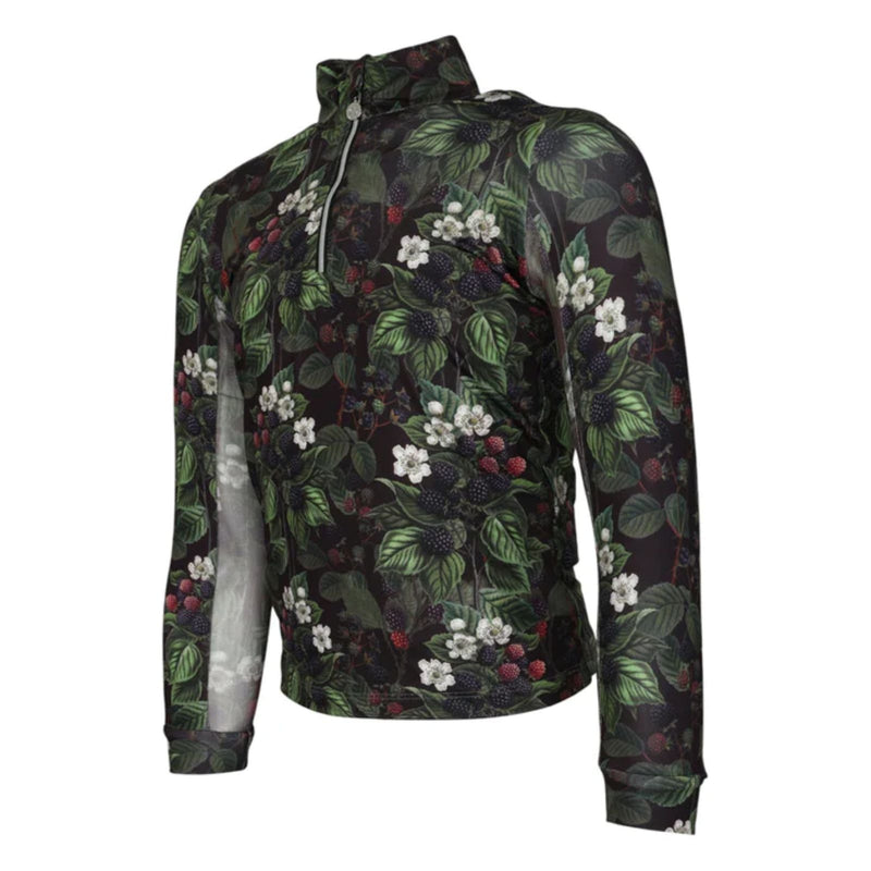 Dapplebay Blackberry Daze Kid's 1/4 Zip Riding Top