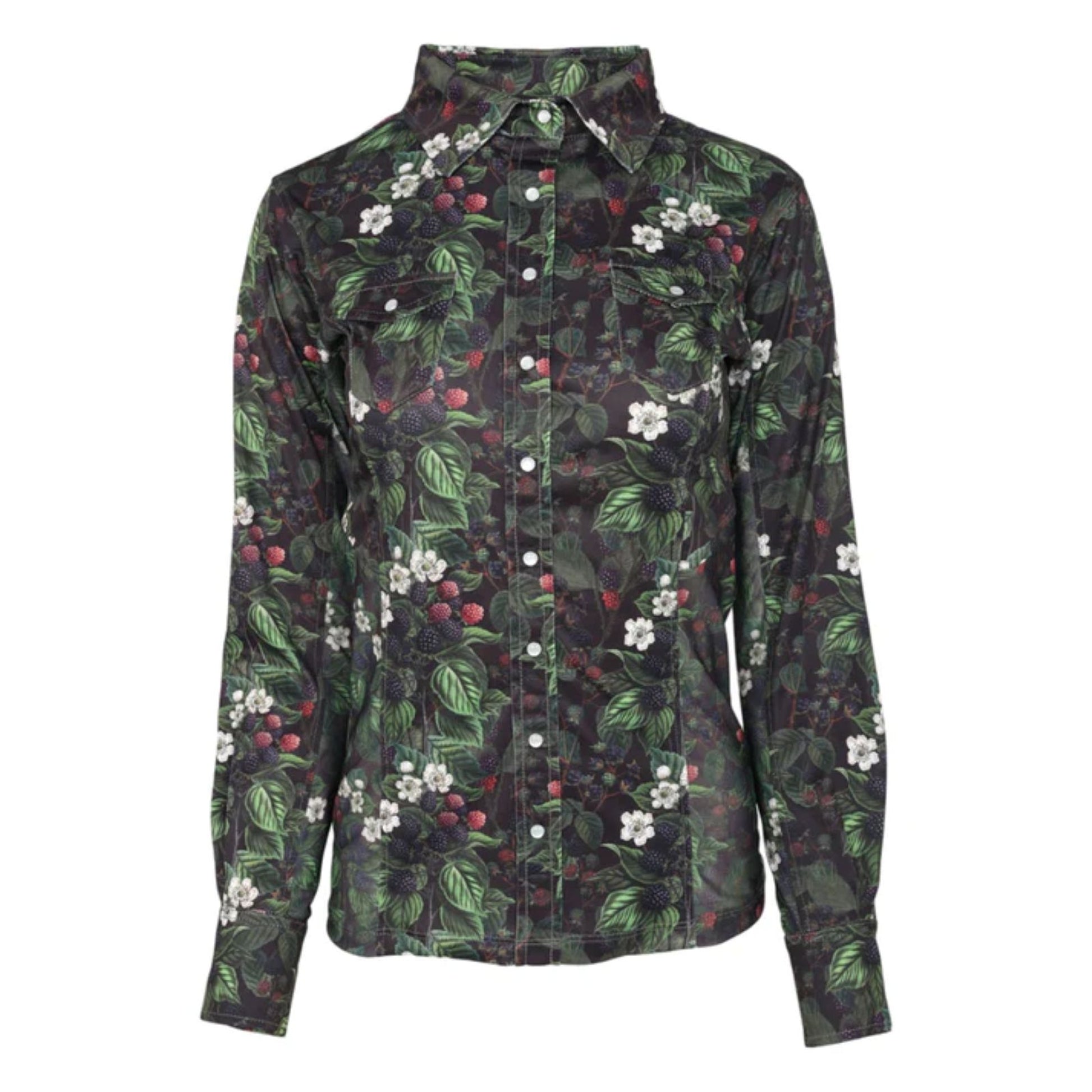 Dapplebay Blackberry Daze Western Top