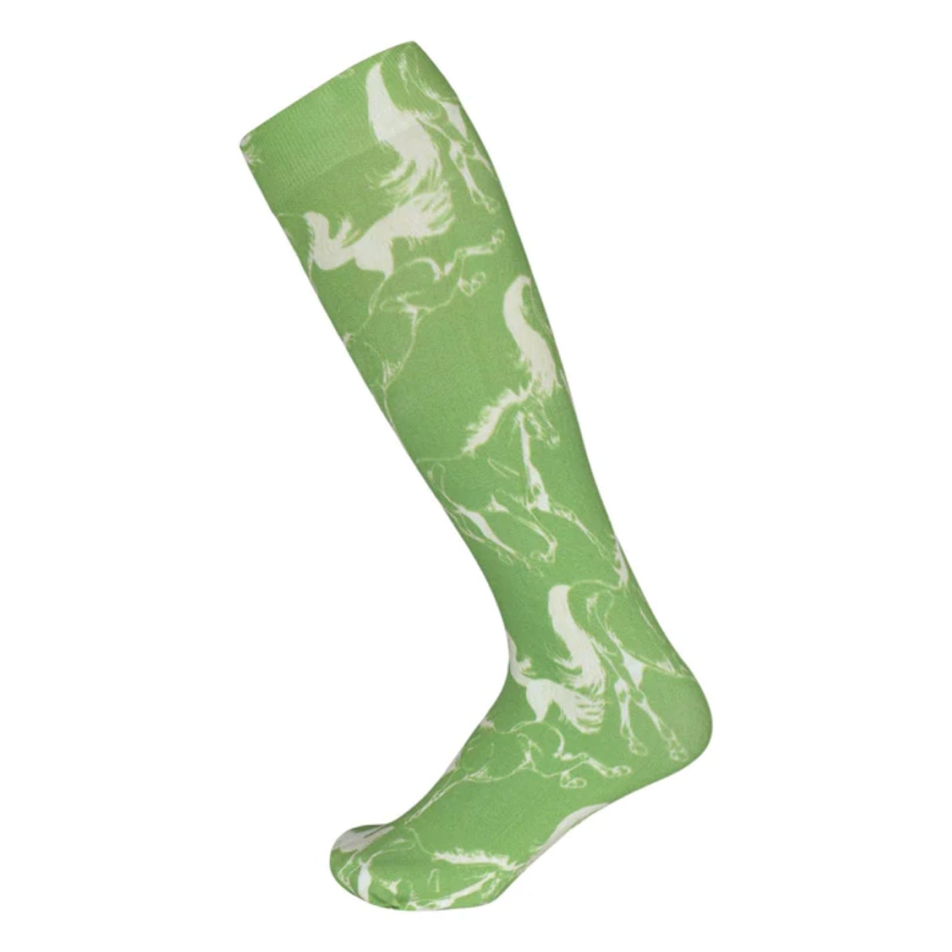 AWST Intl Ladies Lila Linear Horse Socks