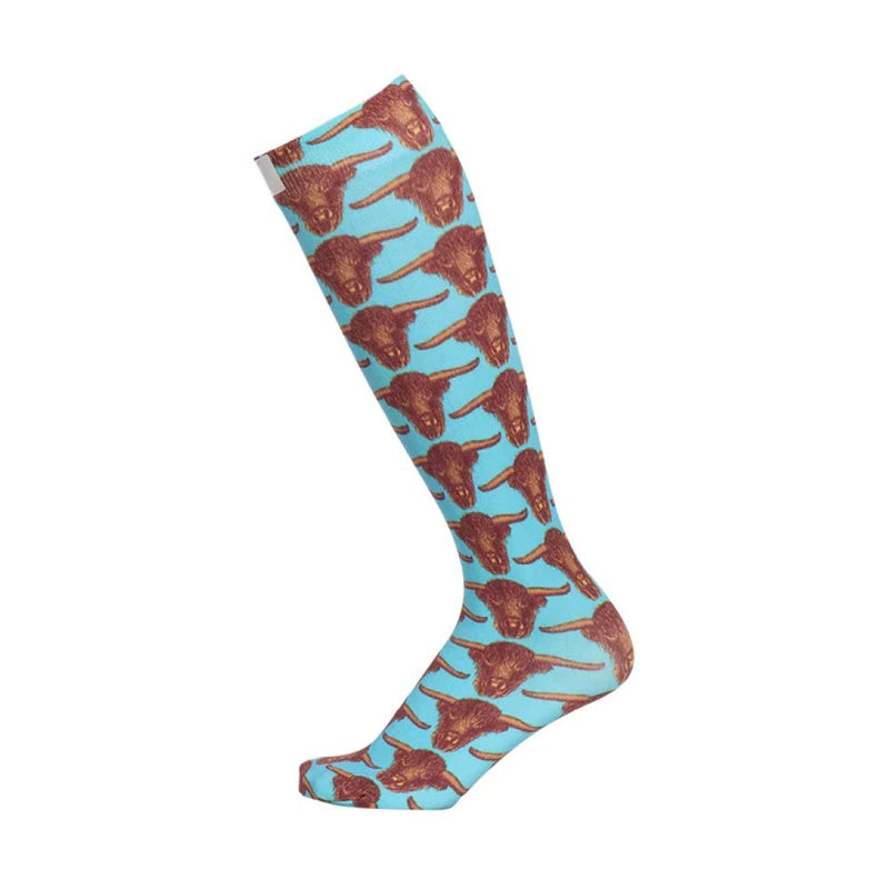 AWST Ladies Int'l Vintage Bull Head Boot Socks