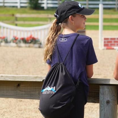 IRH Drawstring Backpack Style Helmet Bag with IRH Logo