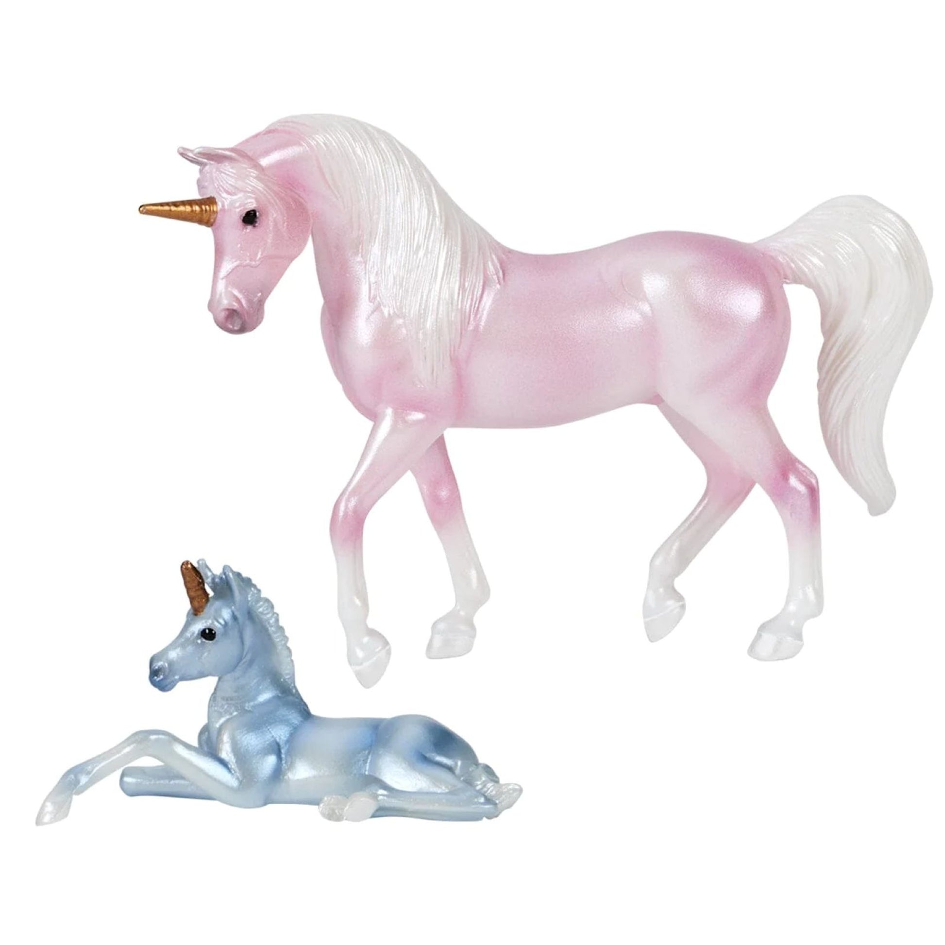 Breyer Unicorn Magic Carriage and Foal