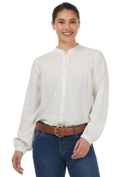 Kerrits Hollyhocks & Horseshoes Blouse