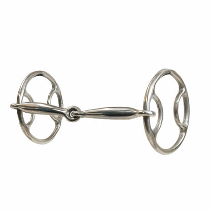 Equisential Fixed O Ring Smooth Snaffle