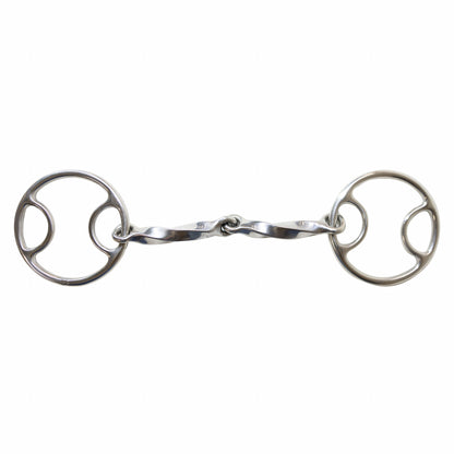 Equisential Fixed O Ring Slow Twist Snaffle