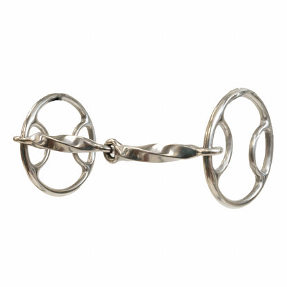Equisential Fixed O Ring Slow Twist Snaffle