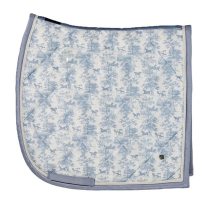 Dapplebay Equestrian Toile Dressage Saddle Pad