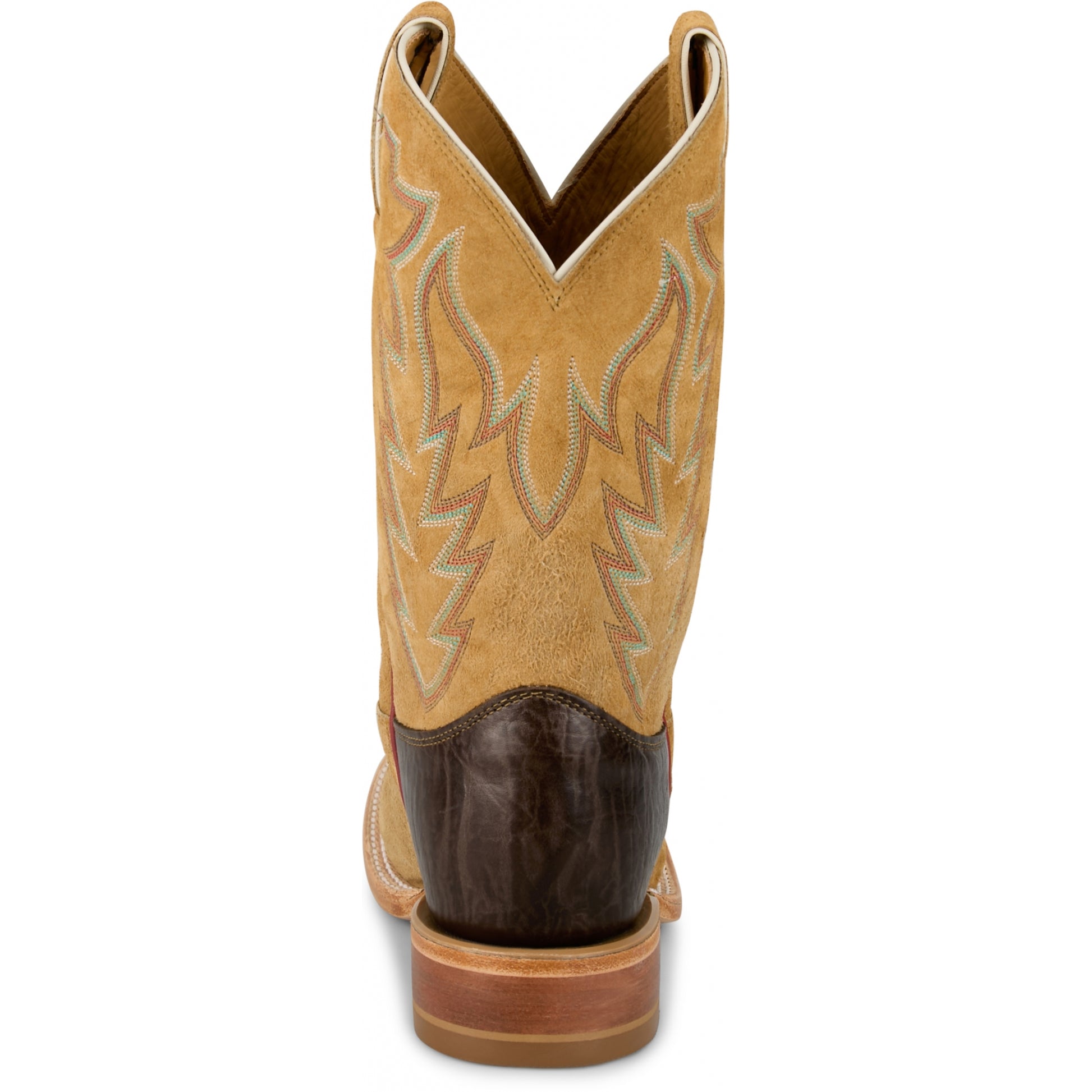 Justin Mens Quincy 11" Sueded Ostrich Boots