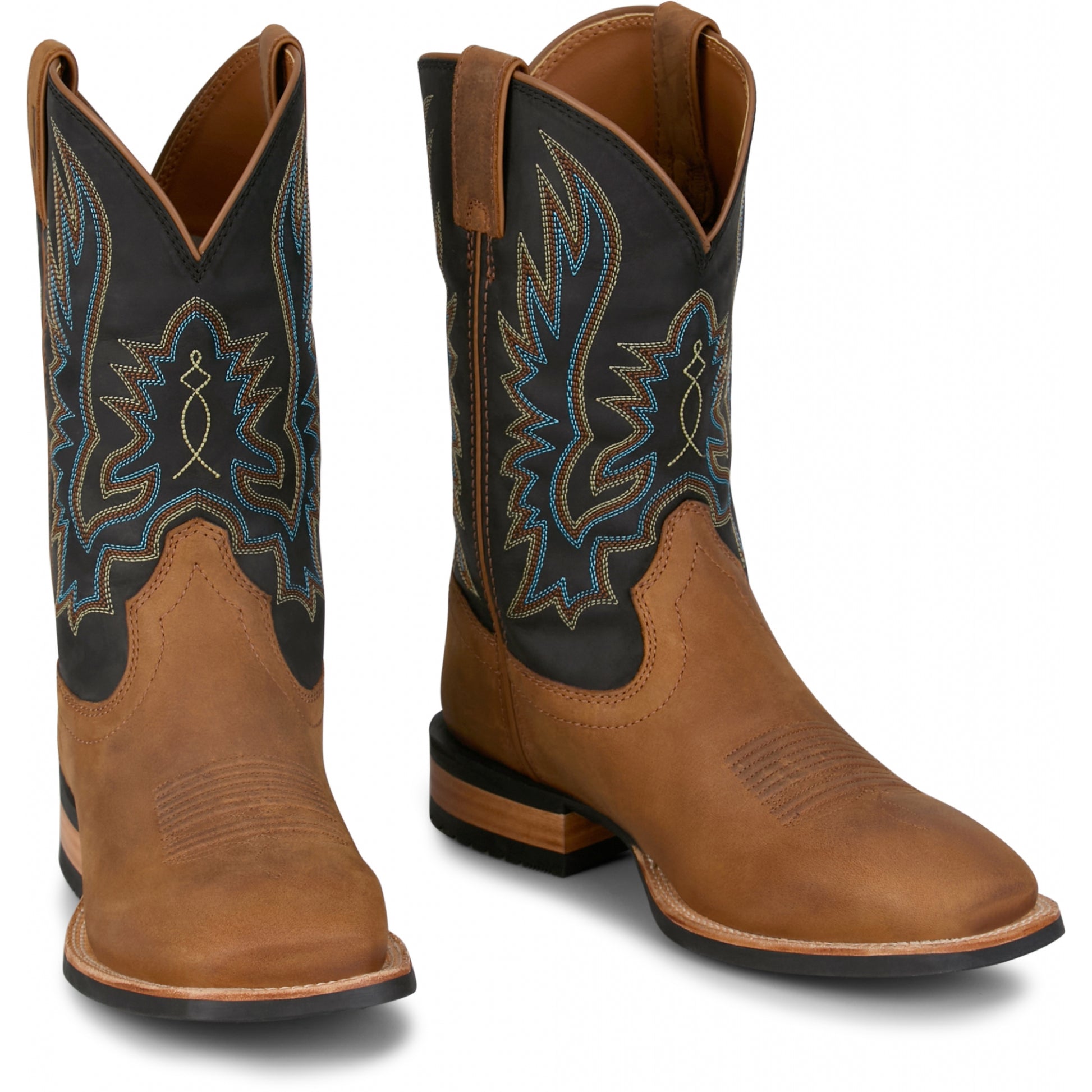 Justin Mens Rustle 11" Western Boots