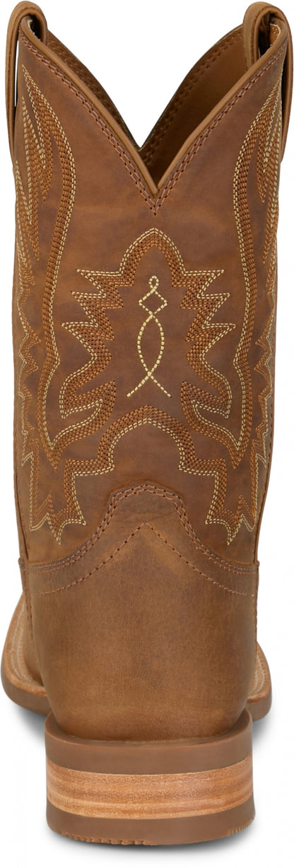 Justin Mens Rustle 11" Western Boots