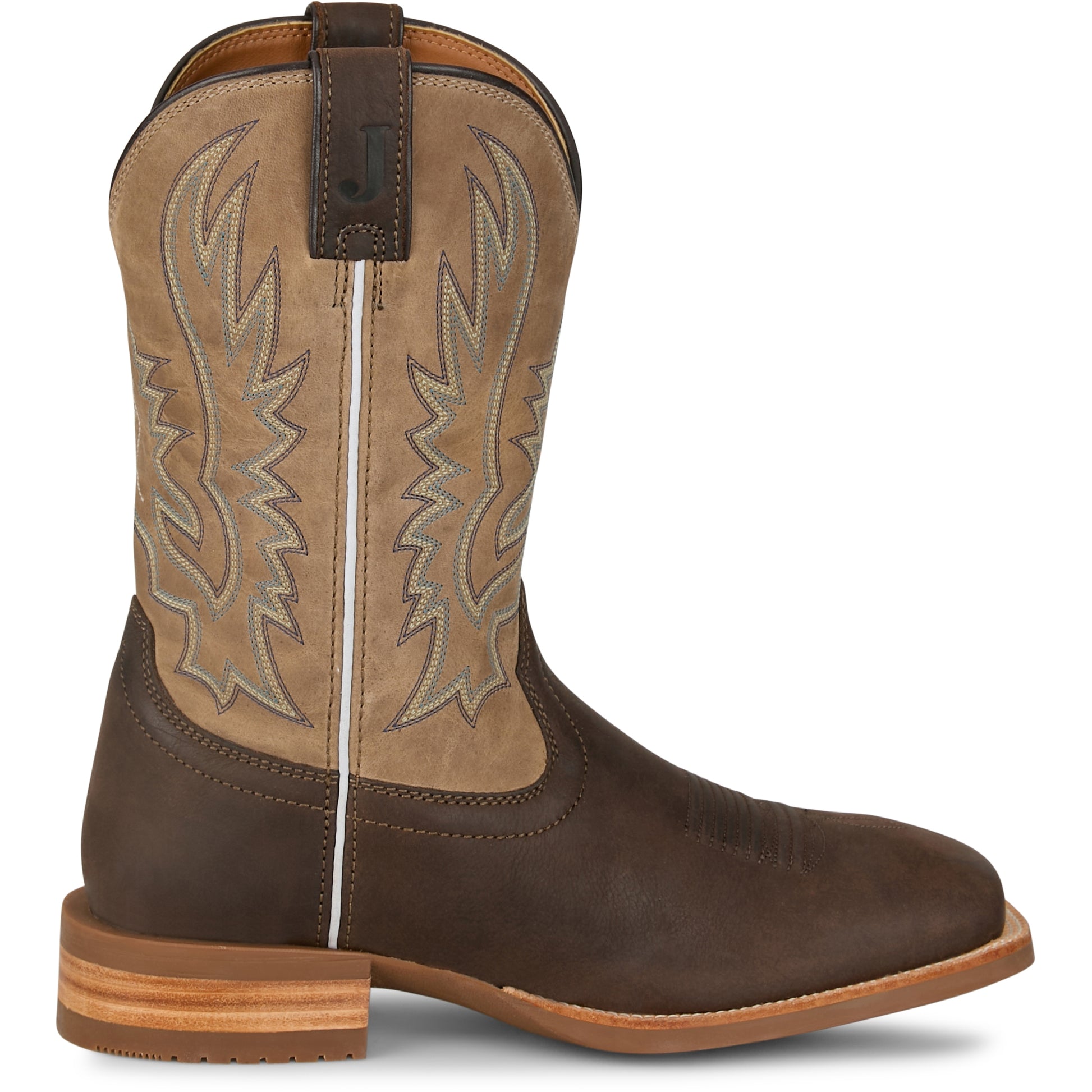 Justin Mens Rustle 11" Western Boots
