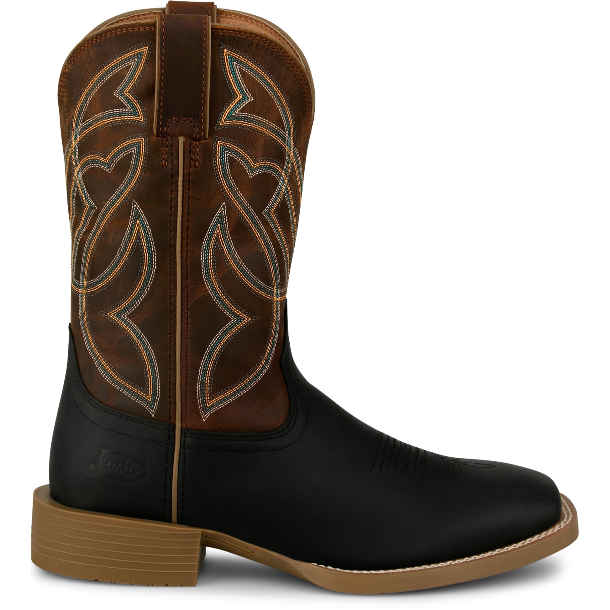 Justin Mens Daymoney 11" Western Boots