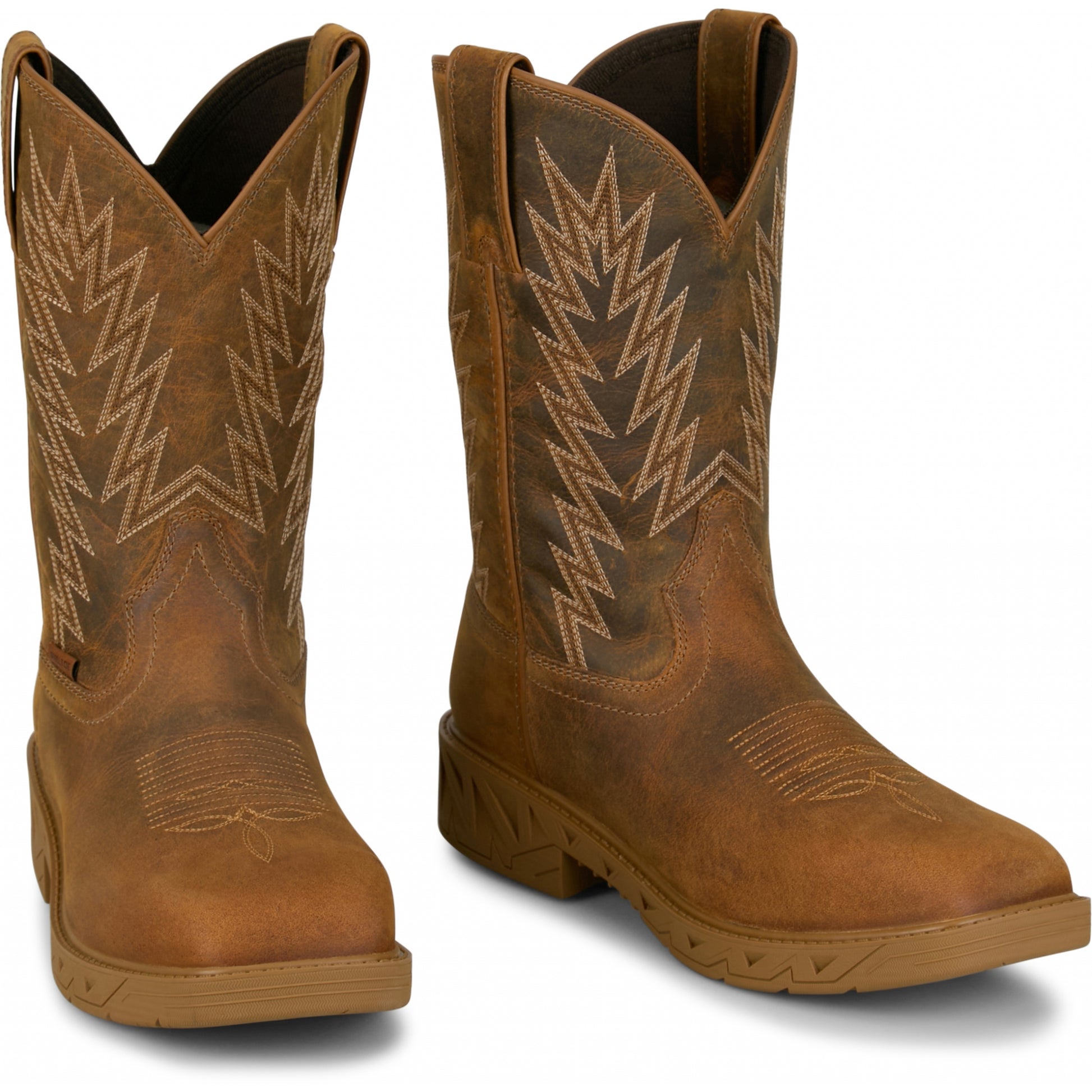 Justin Mens Blinder 11" Steel Toe Waterproof Boots
