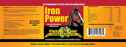Finish Line Iron Power Horse Supplement