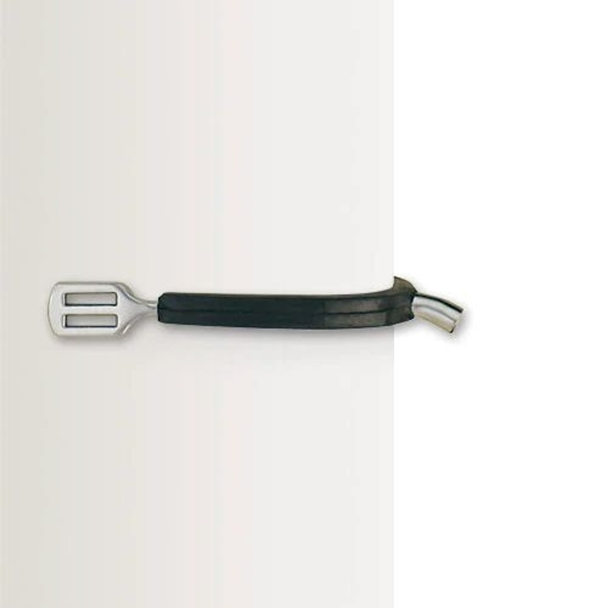Ladies Stainless Steel Rubber Side Spur 5/8 Bk/Wh