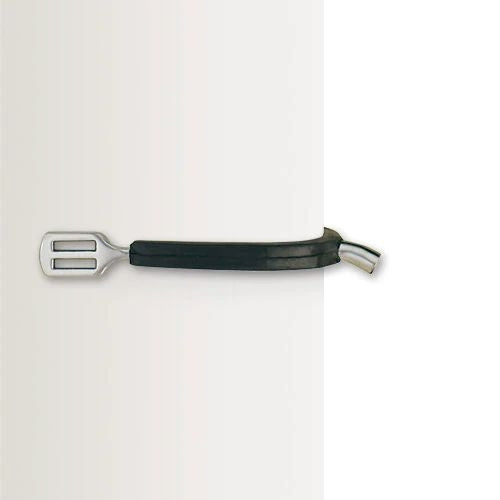 Ladies Stainless Steel Rubber Side Spur 5/8 Bk/Wh