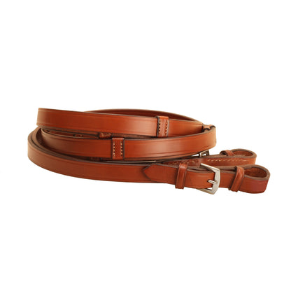 Reins with Buckle Ends And Stops 3/4in x 60in Brn