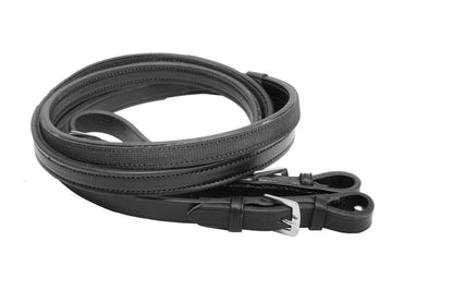 Tory English Reins with Rubber Inside Grip 5/8x54 Brn