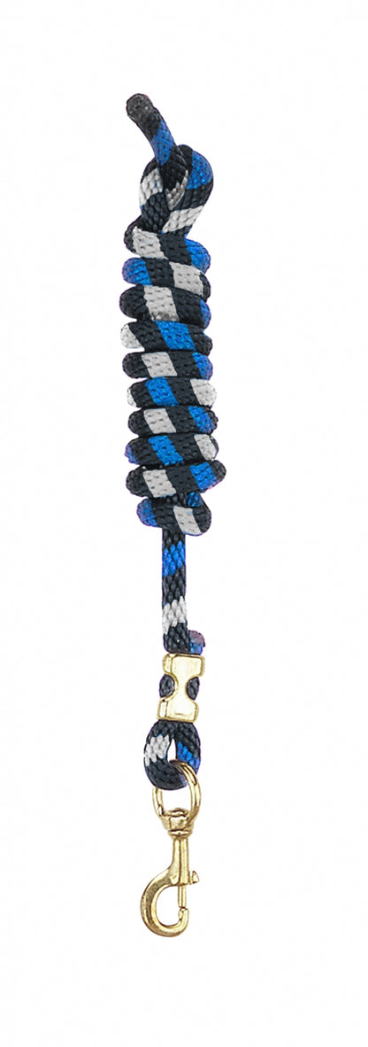 Perris Poly Nylon Lead With Brass Snap 8ft Brn
