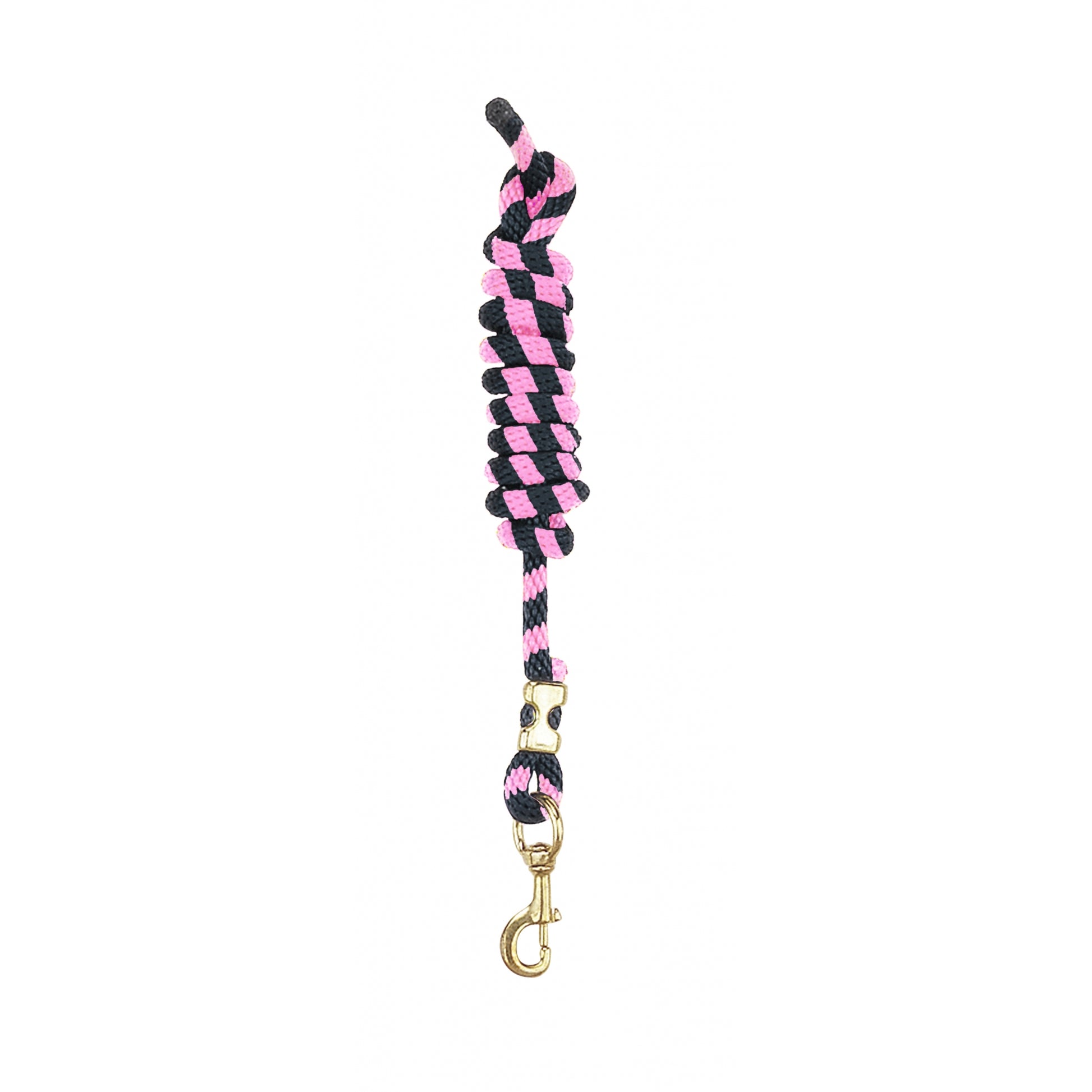 Perris Poly Nylon Lead With Brass Snap 8ft Brn