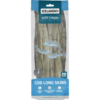 Icelandic+ Long Cod Skin Strips