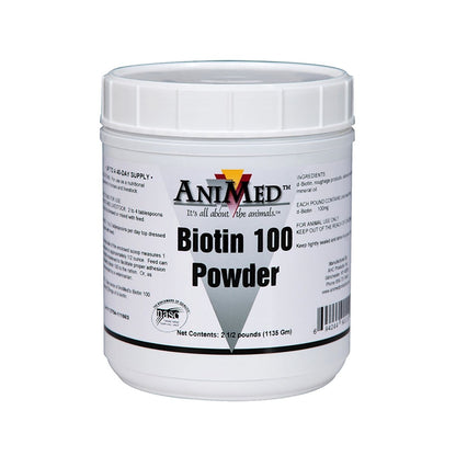AniMed Biotin 100 Powder Supplement