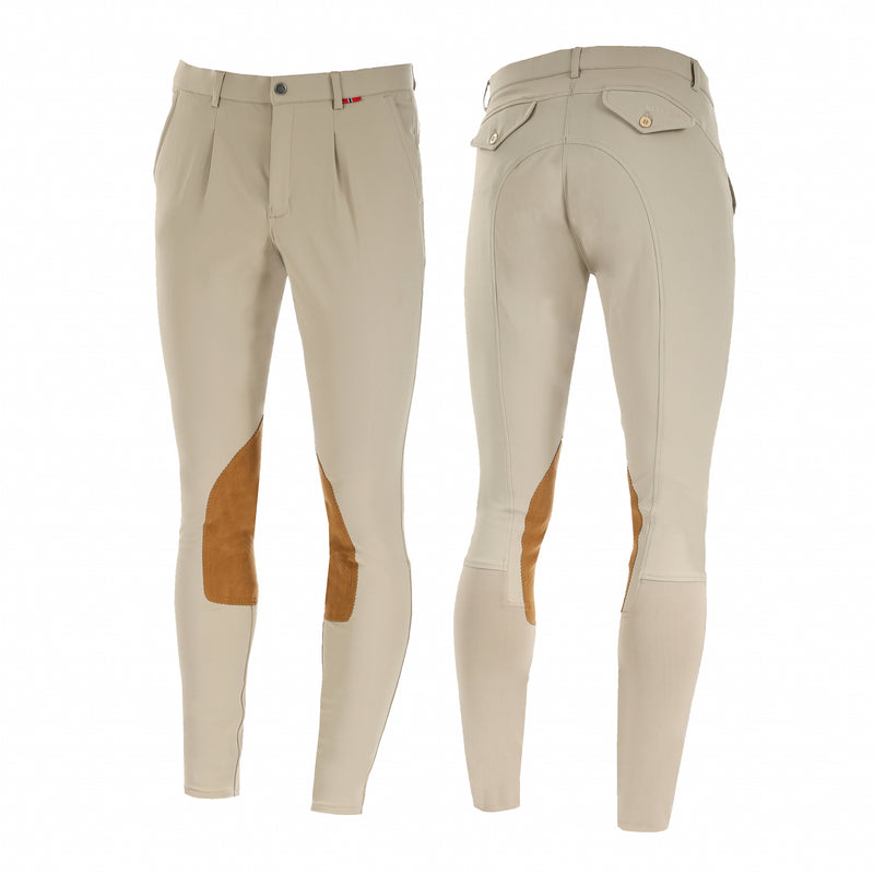 B Vertigo Mens Sander Hunter Knee Patch Breeches