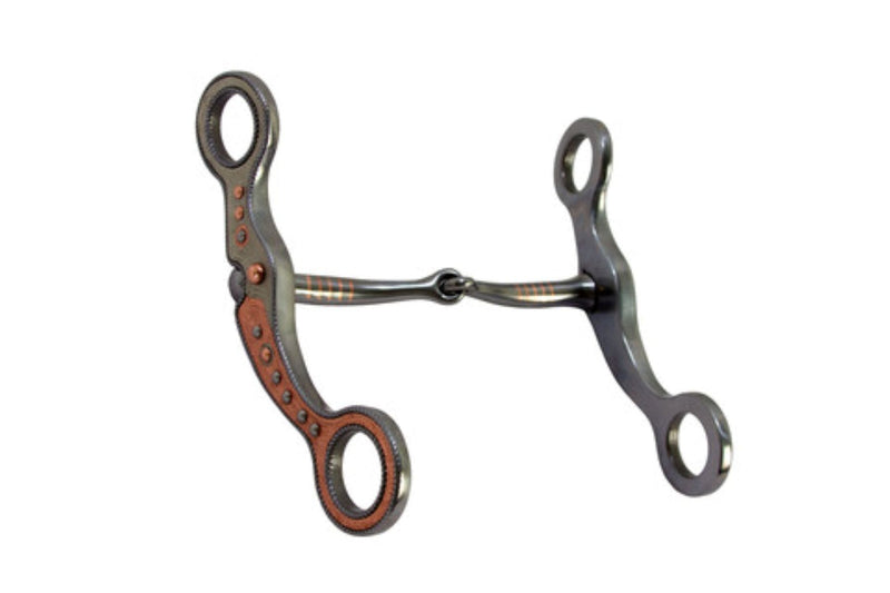 Vinitage Copper Cowboy Smooth Snaffle Bit