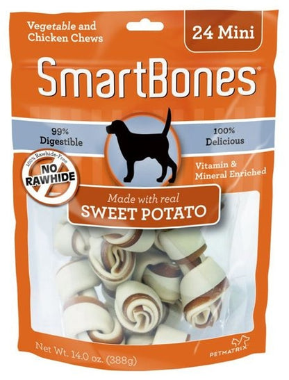 Smartbones Sweet Potato Mini/8 Pk Sweet Potato