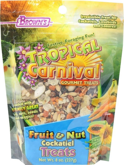 Tropical Carnival Fruit and Nut Cockatiel Treat