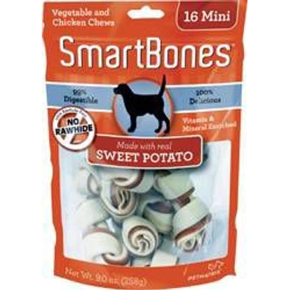 Smartbones Sweet Potato Mini/8 Pk Sweet Potato