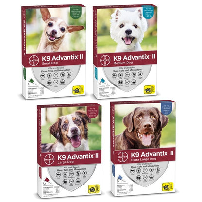 K9 Advantix II for Dogs 6-Month Supply