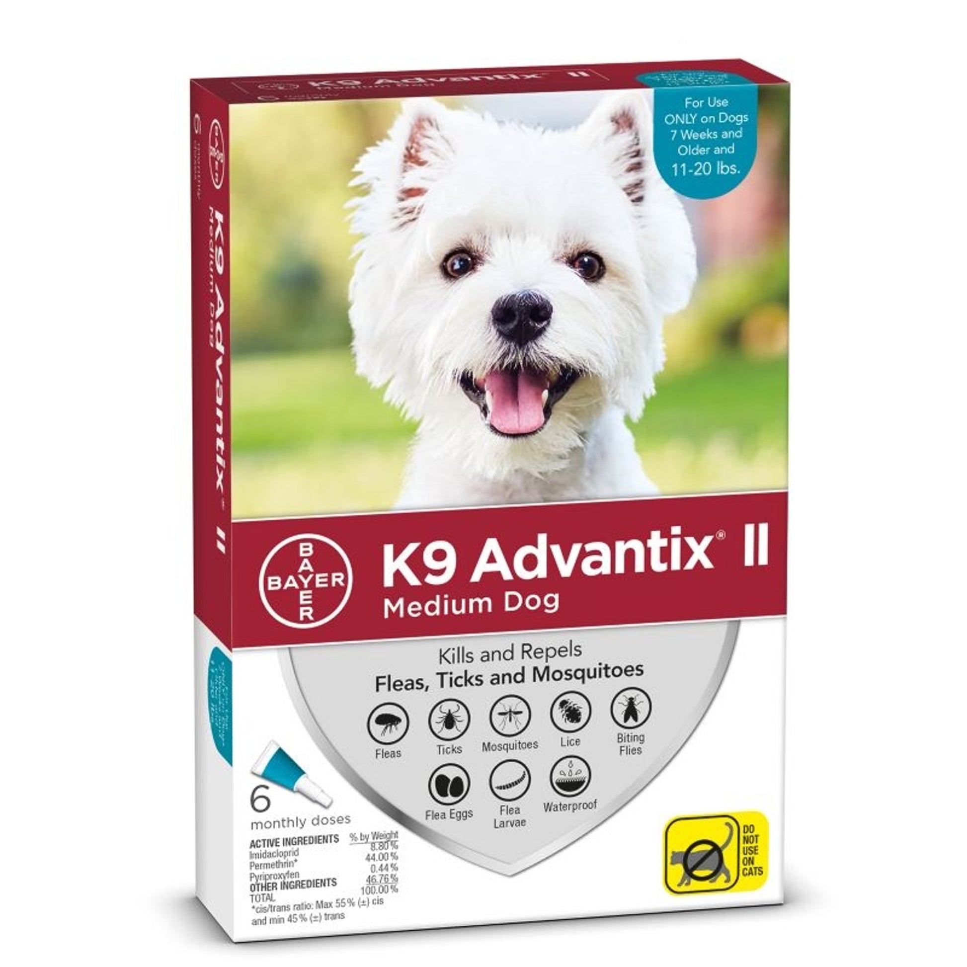 K9 Advantix II for Dogs 6-Month Supply