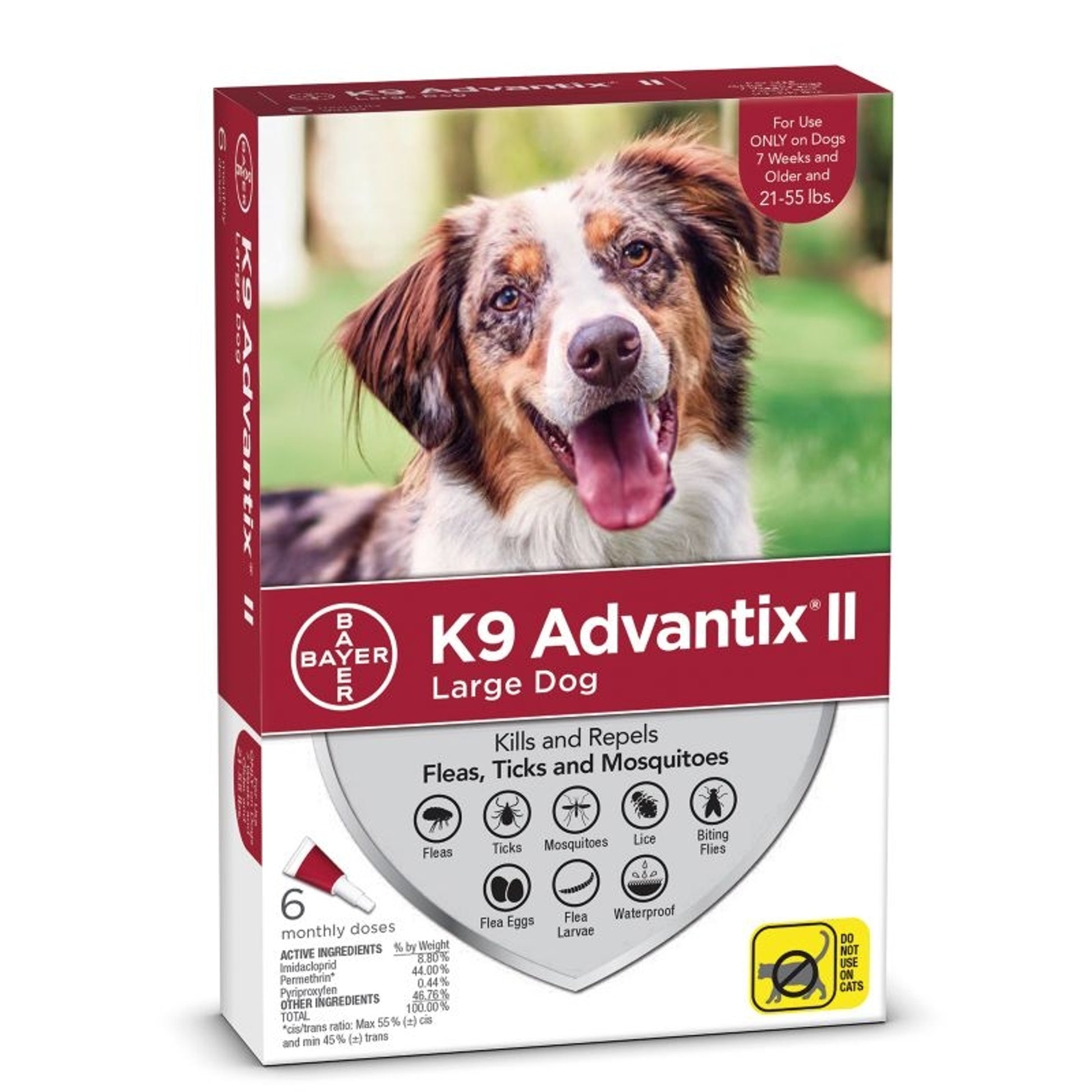 K9 Advantix II for Dogs 6-Month Supply