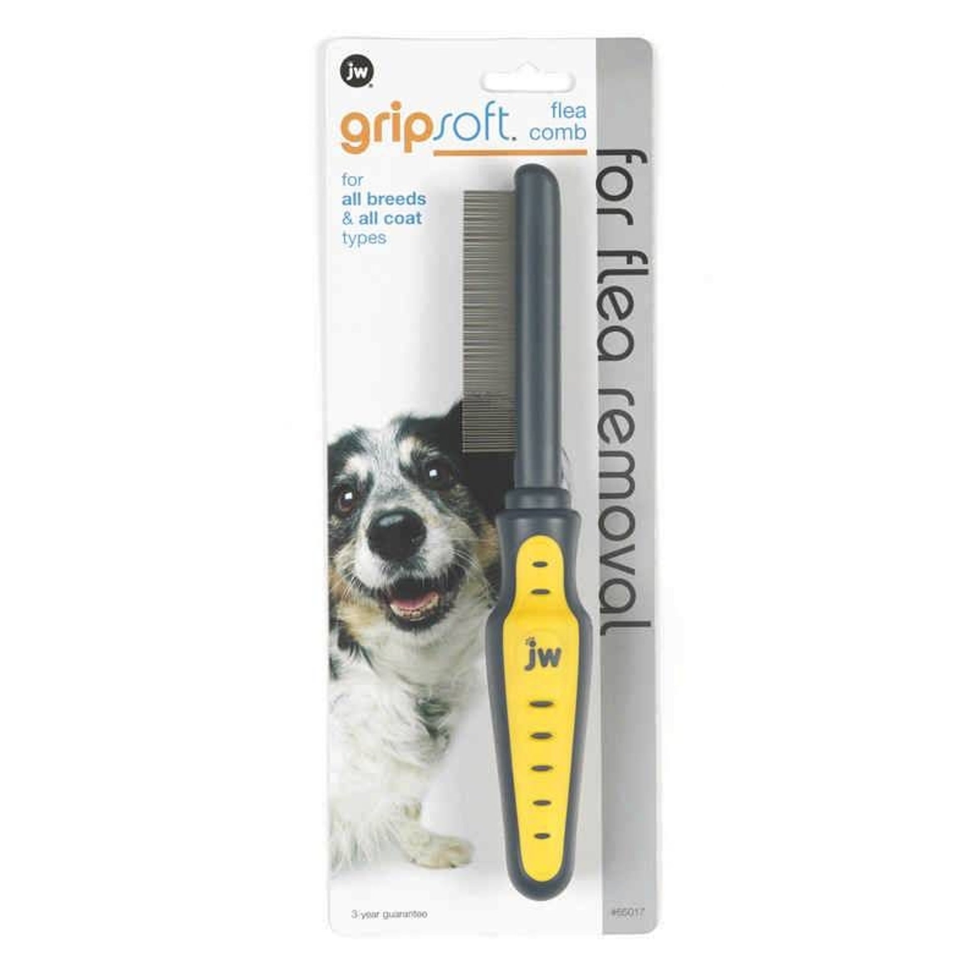 JW Pet GripSoft Pet Flea Comb