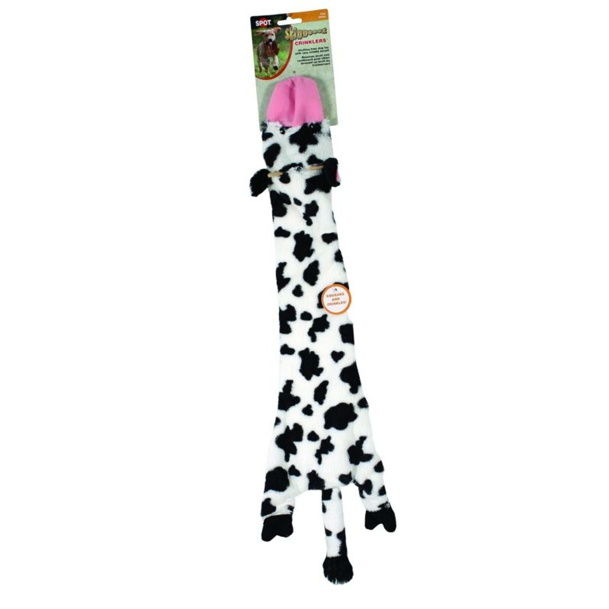 Skinneeez Stuffing Free Crinklers Dog Toy