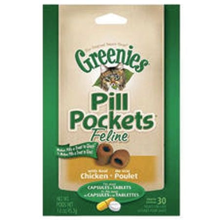 Greenies Cat Pill Pockets 1.6oz