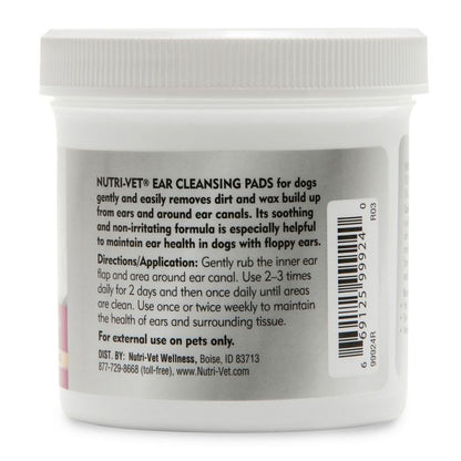 Nutri-Vet Ear Cleaning Medicated Pads