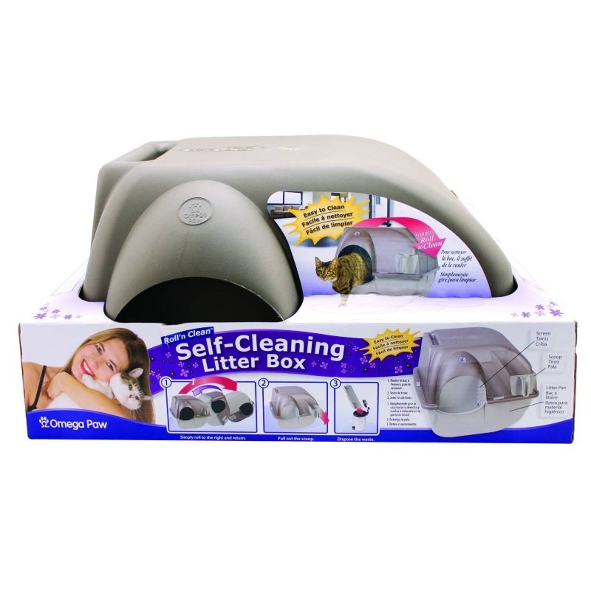 Roll n Clean Self Cleaning Litter Box