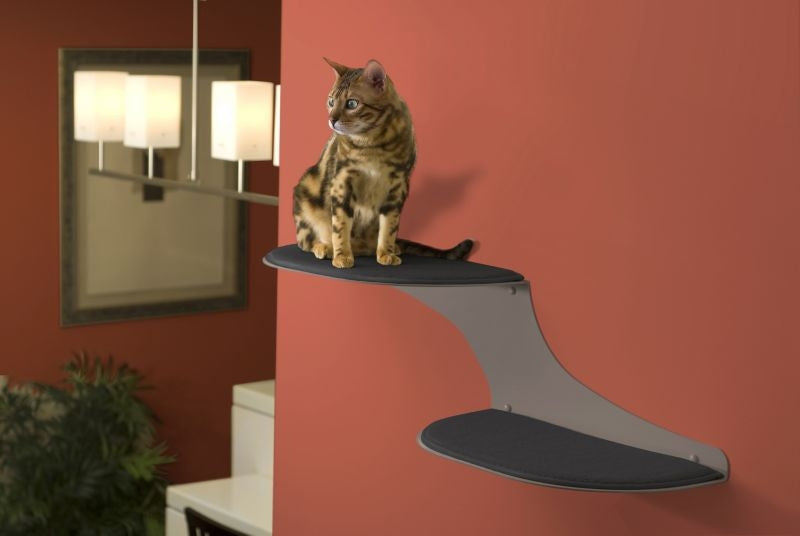 Refined Feline Cat Clouds Cat Shelf