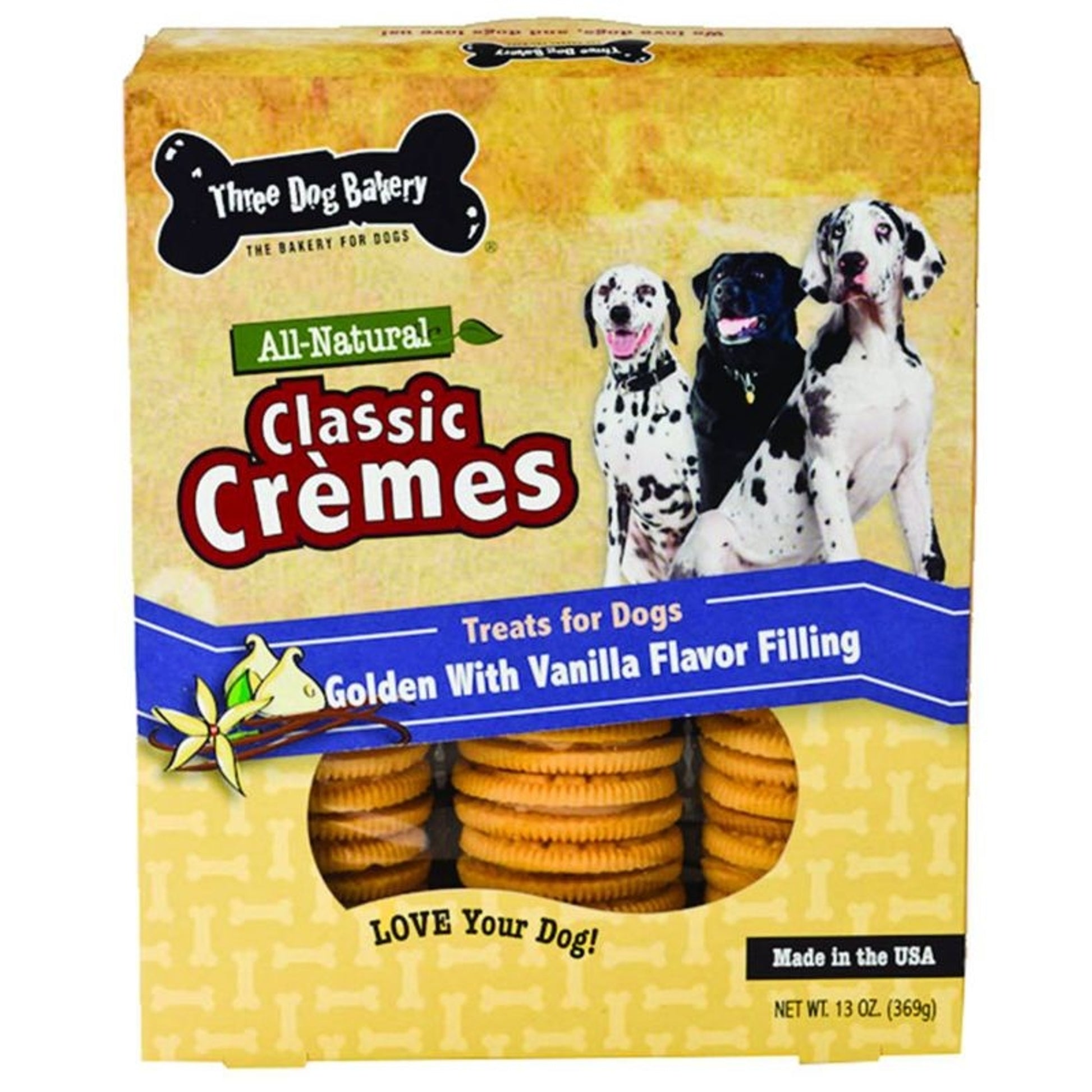 Three Dog Bakery Creme Dog Treat